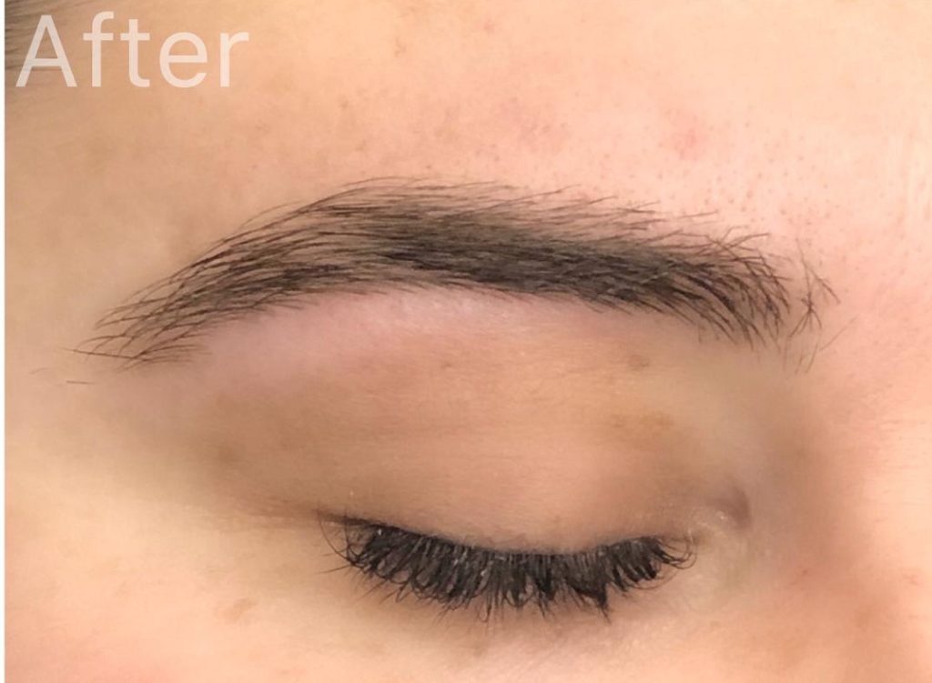 brow after